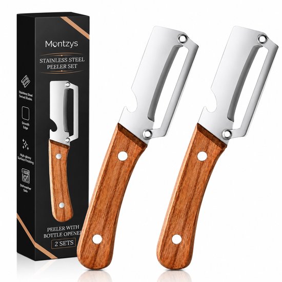 Houten Dunschiller Set 2 Stuks